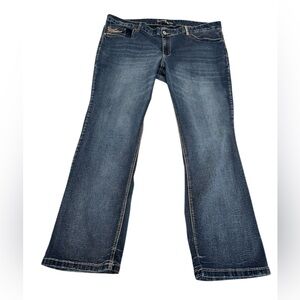 Rhythm In Blues High Rise Boot Cut Jeans 24